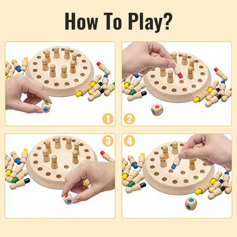 Mejora tu memoria - un entrenamiento cognitivo de ajedrez MemoMatch™ 🎲✨