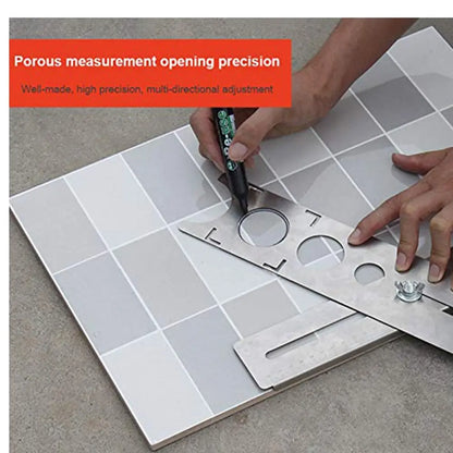 El medidor de agujeros cerámico de acero inoxidable es una solución rápida y profesional 🔧🛠️