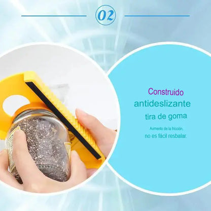 Abridor de Latas y Botellas 4 en 1 Revolucionario: Abre Latas, Tarros y Botellas con Facilidad y Sin Esfuerzo 🍾🥫🔑