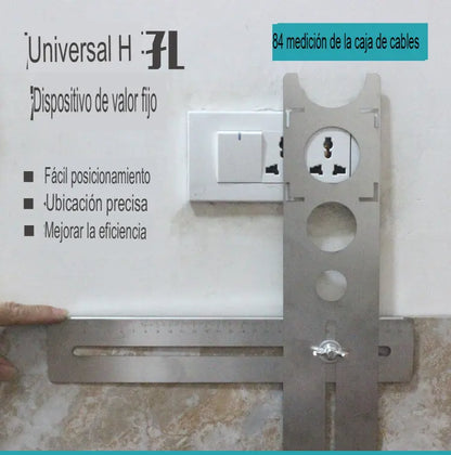 El medidor de agujeros cerámico de acero inoxidable es una solución rápida y profesional 🔧🛠️