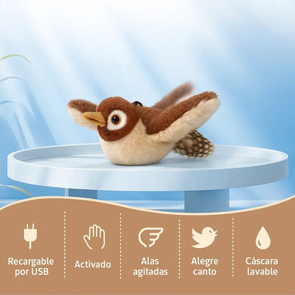 🐾 Juguete interactivo de pájaro para gatos - ¡Diversión y entretenimiento para tu gato!